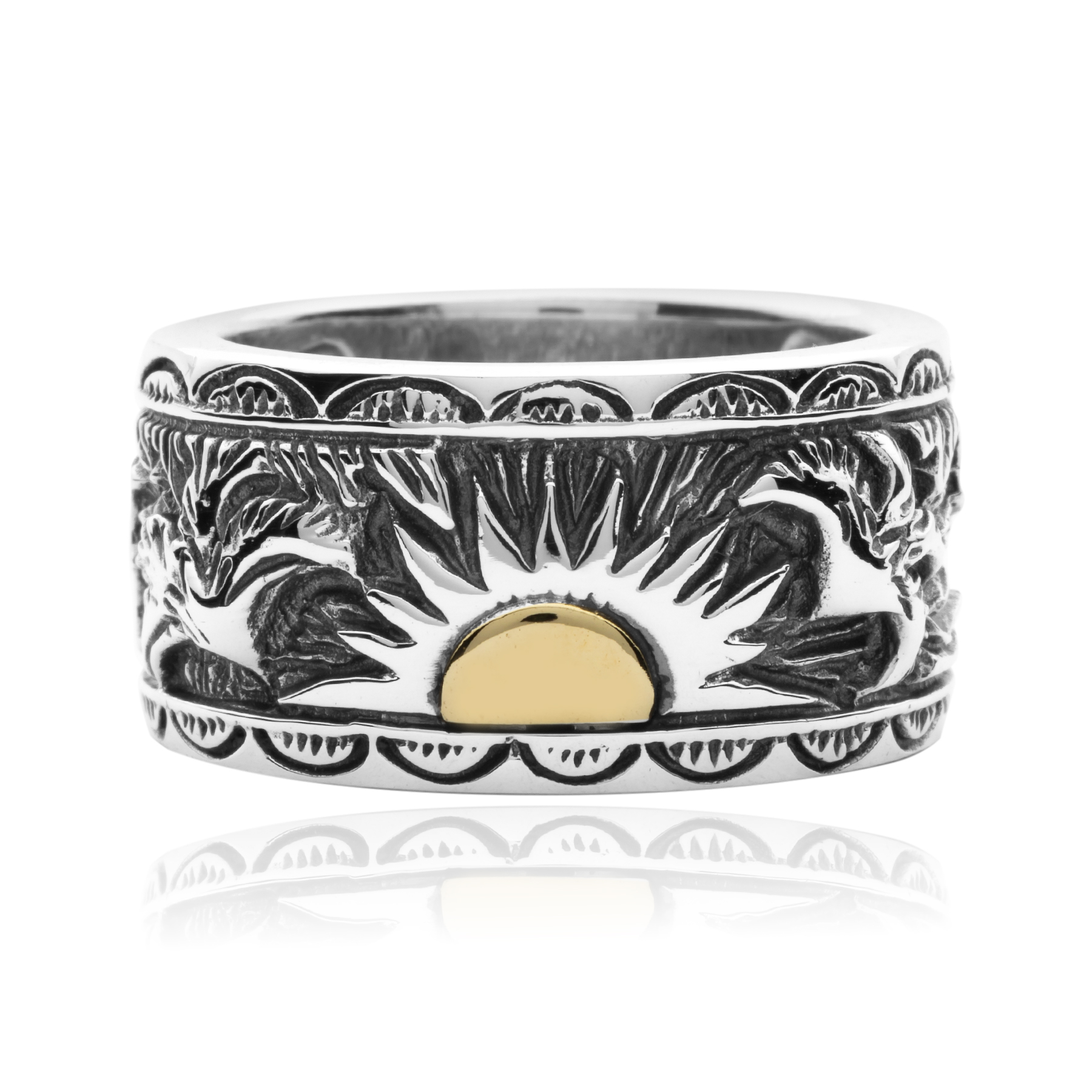 Sunrise Ring - 925 Silver