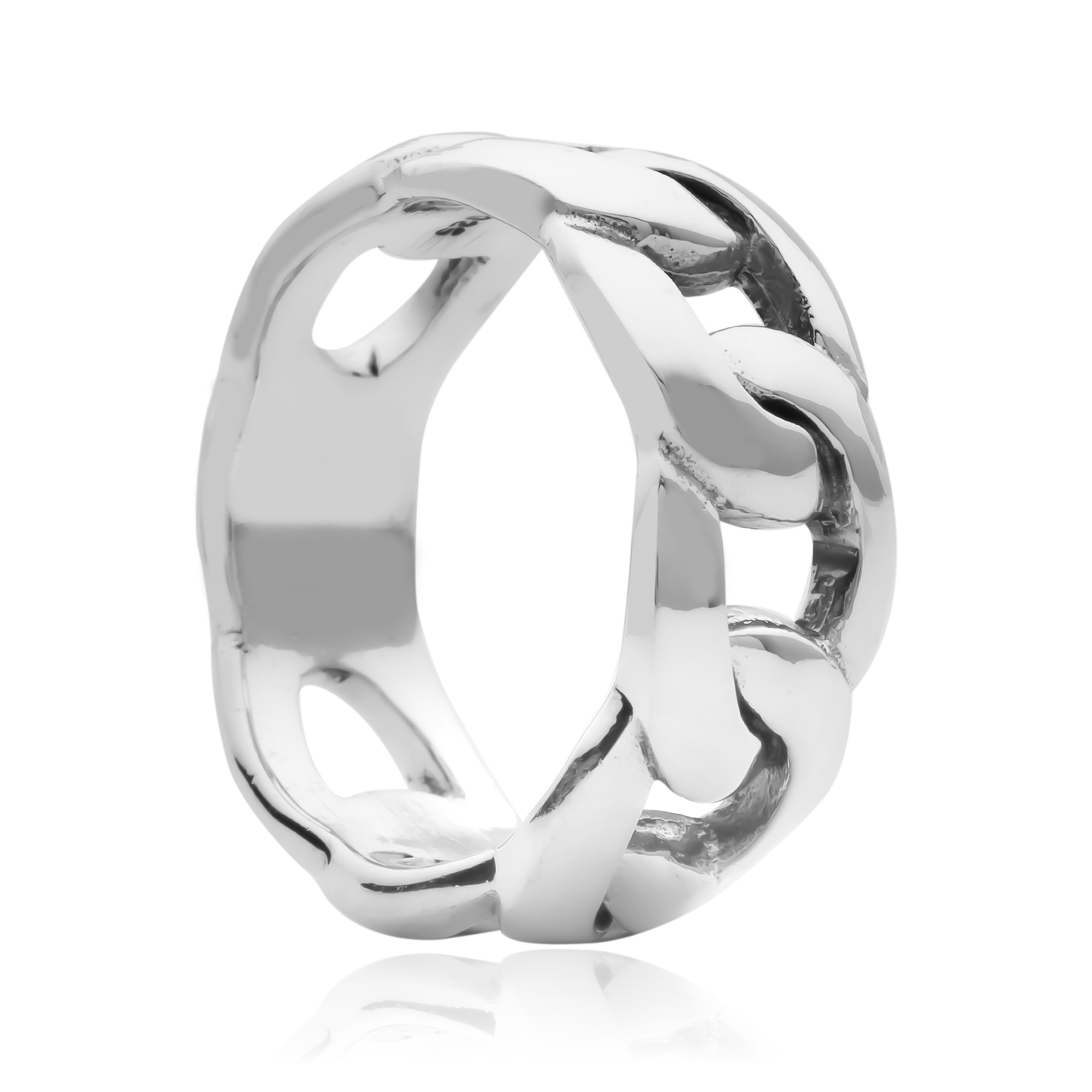 Chain Ring - 925 Silver - Image 2