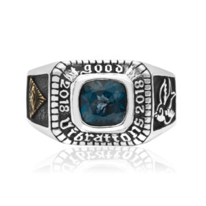 Good Vibration Blue Topaz Ring