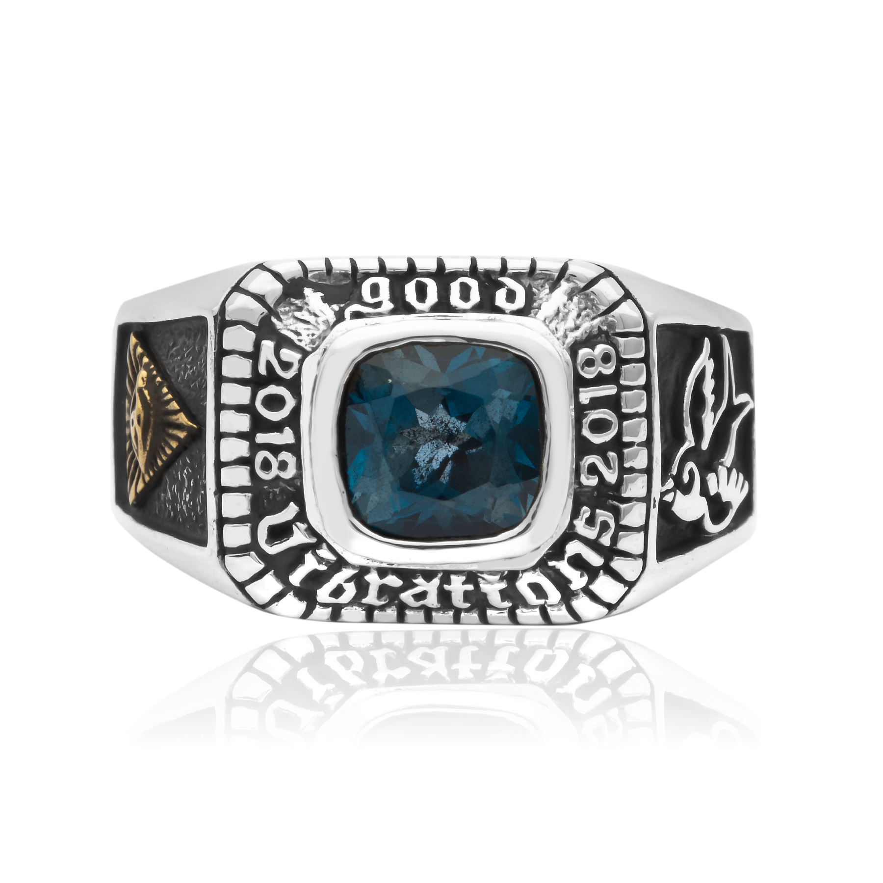 Good Vibration Blue Topaz Ring