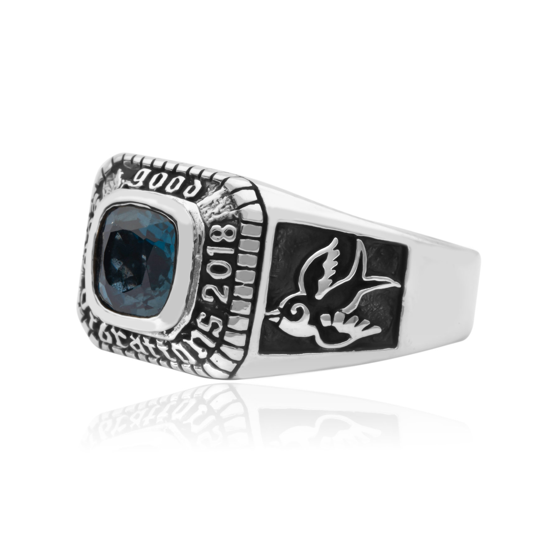 Good Vibration Blue Topaz Ring - Image 2