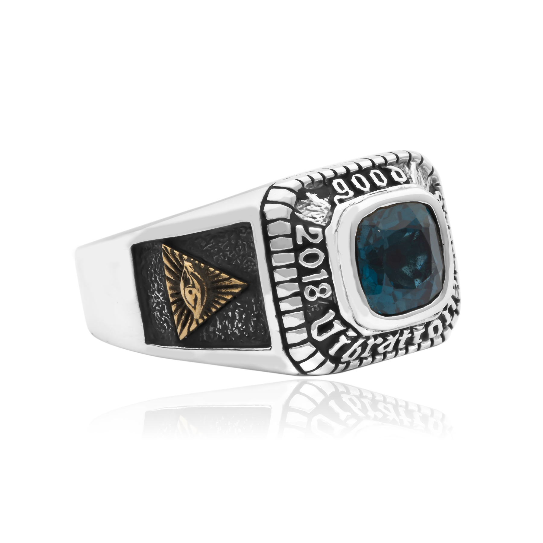 Good Vibration Blue Topaz Ring - Image 3