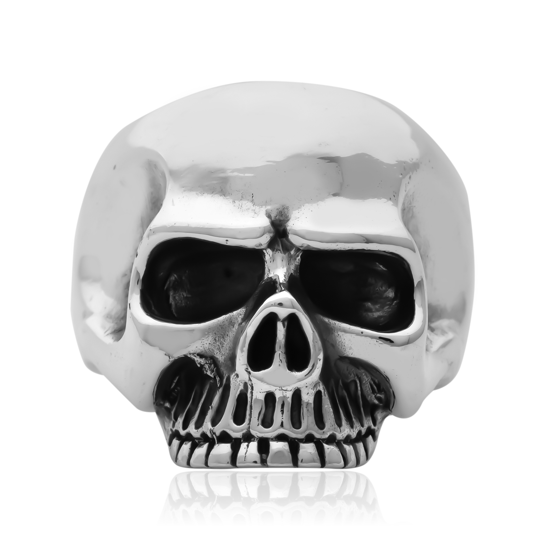 Silver Skull Ring