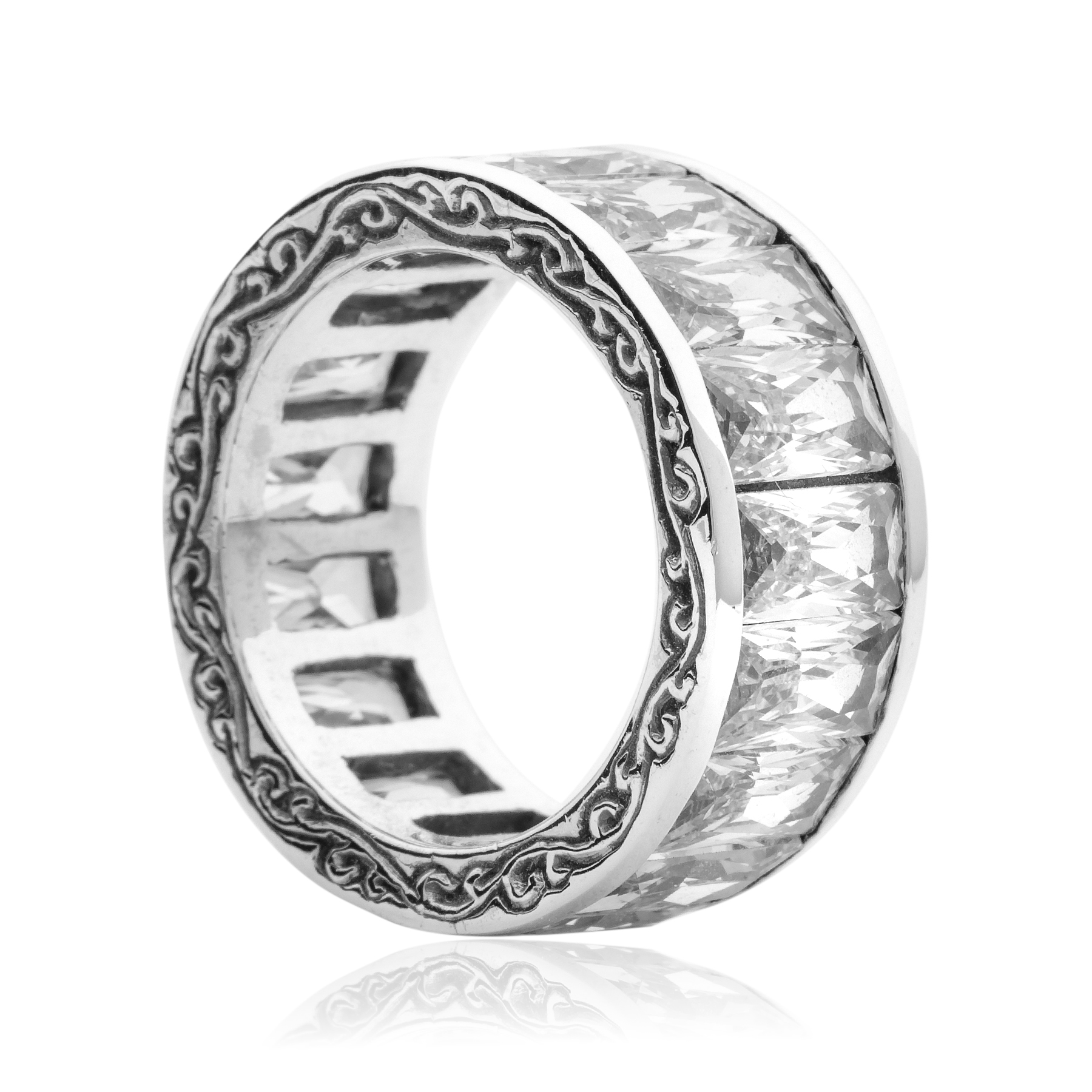 Imperial Eternity Ring – 925 Silver - Image 2