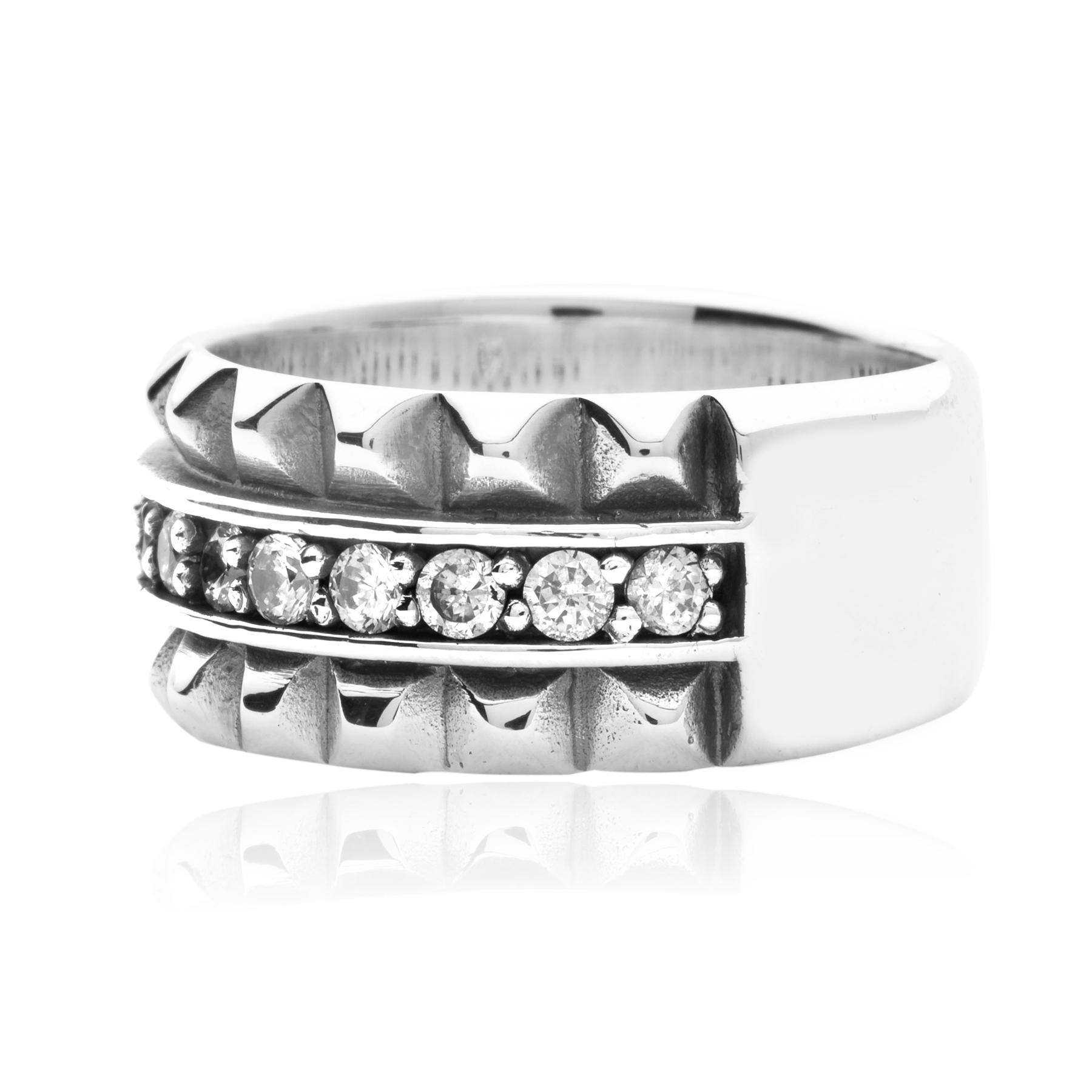 Ring Elegant Duality - 925 Silver - Image 2