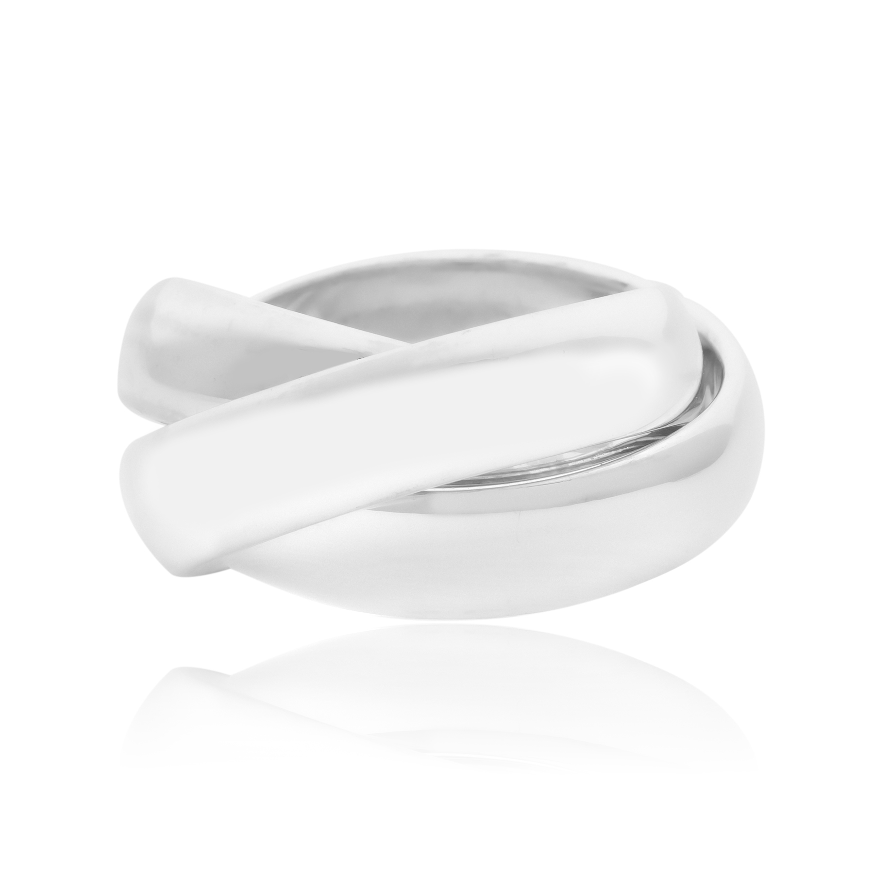 Triple Infinite Union Ring – 925 Silver