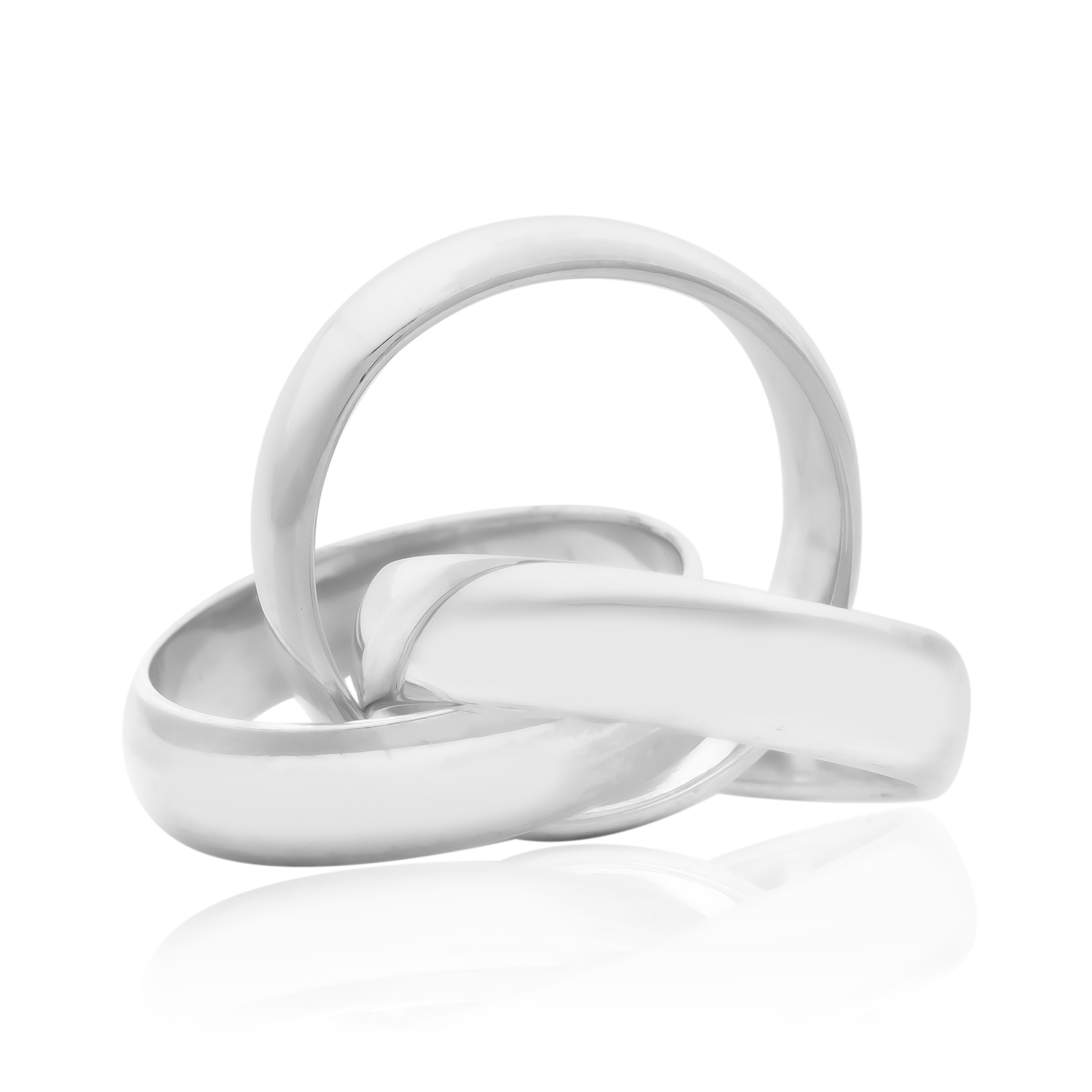 Triple Infinite Union Ring – 925 Silver - Image 2