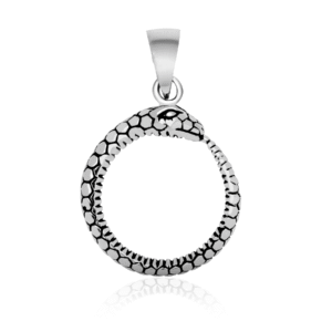 Ouroboros Pendant in 925 Silver