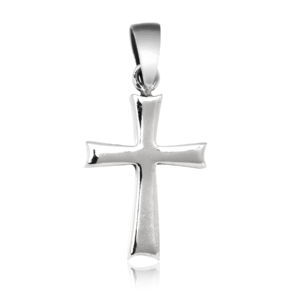 Plain Cross Pendant in 925 Silver