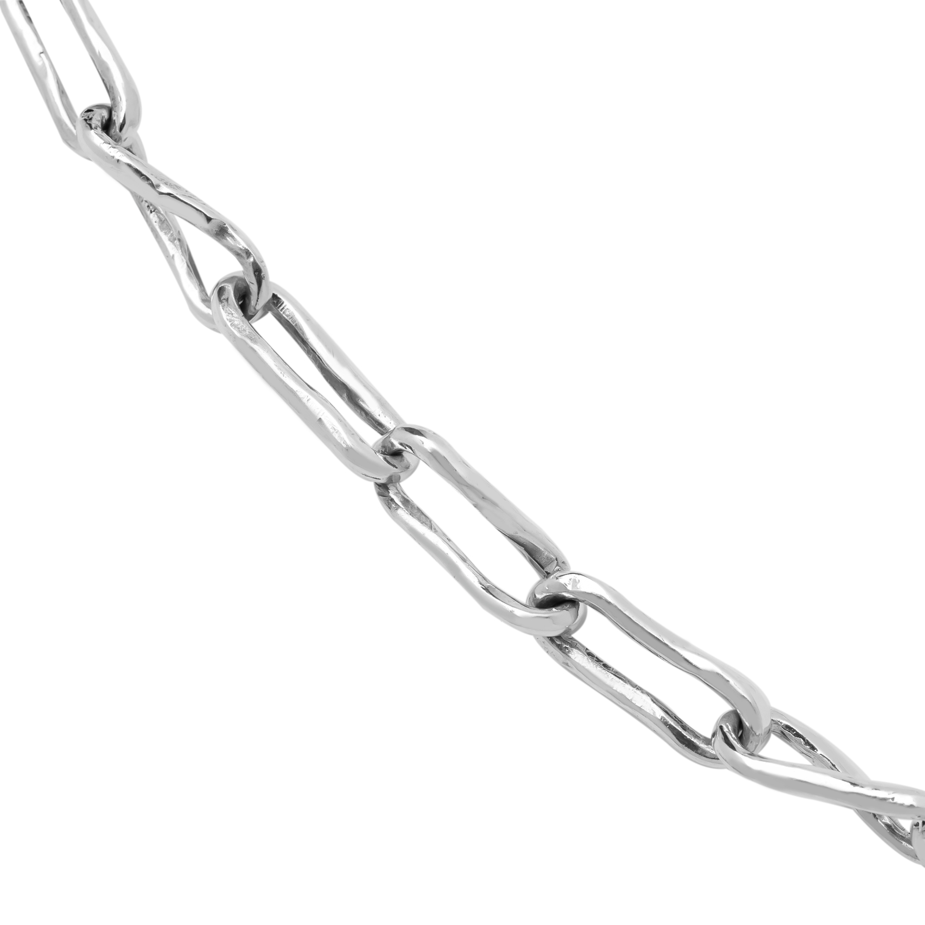 925 Silver Chain with Elongated Links - Image 2
