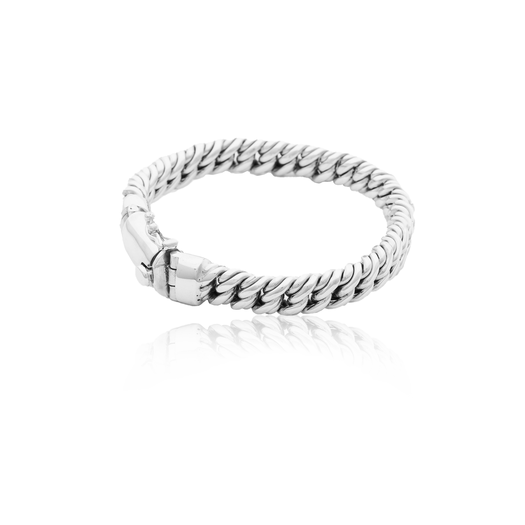 925 Silver Rope-Style Bracelet - Image 2